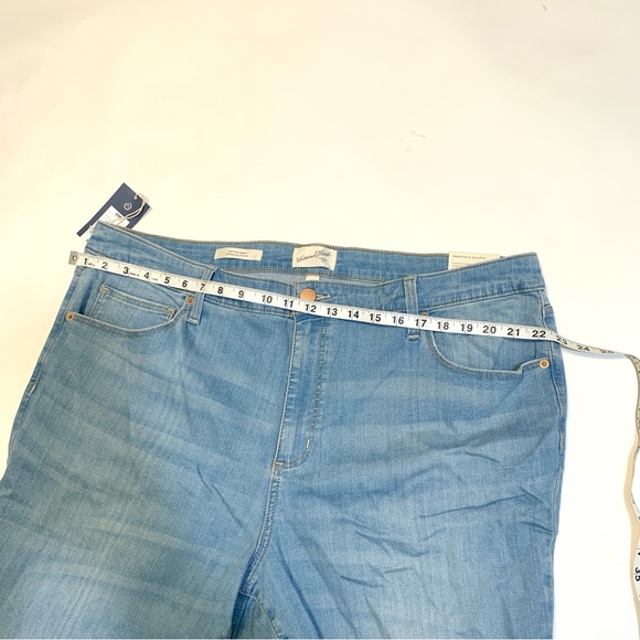 Universal Thread Jeans Womens Plus Size 22W High Rose Skinny Light Blue NWT - Picture 10 of 16